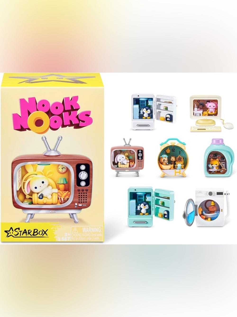 Nook Nooks Blind Box Mini Figure by Starbox (axolotl)